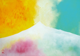 岩木山画3